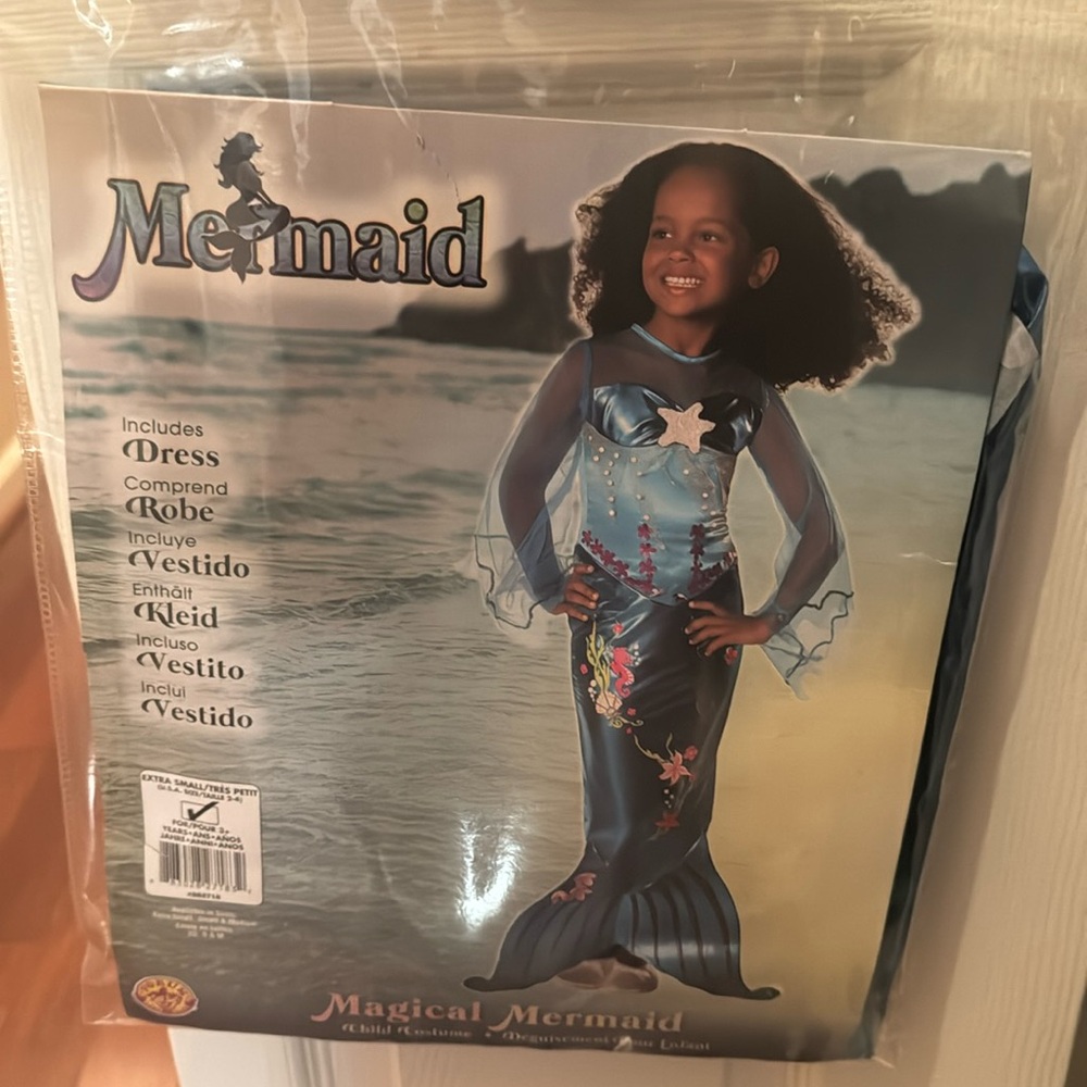 Toddler girl Mermaid costume *NWT* Size XS- (2-4)